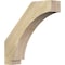 Ekena Millwork 4"W x 18"D x 18"H Imperial Rough Sawn Knee Brace, Douglas Fir BRC04X18X18IMP00RDF - alternate 1
